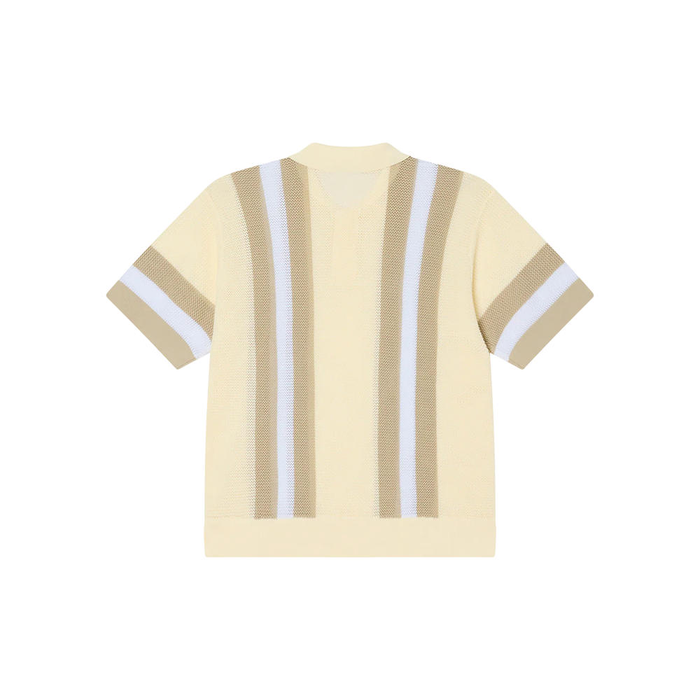 Obey Seth Polo sweater - Unbleached multi