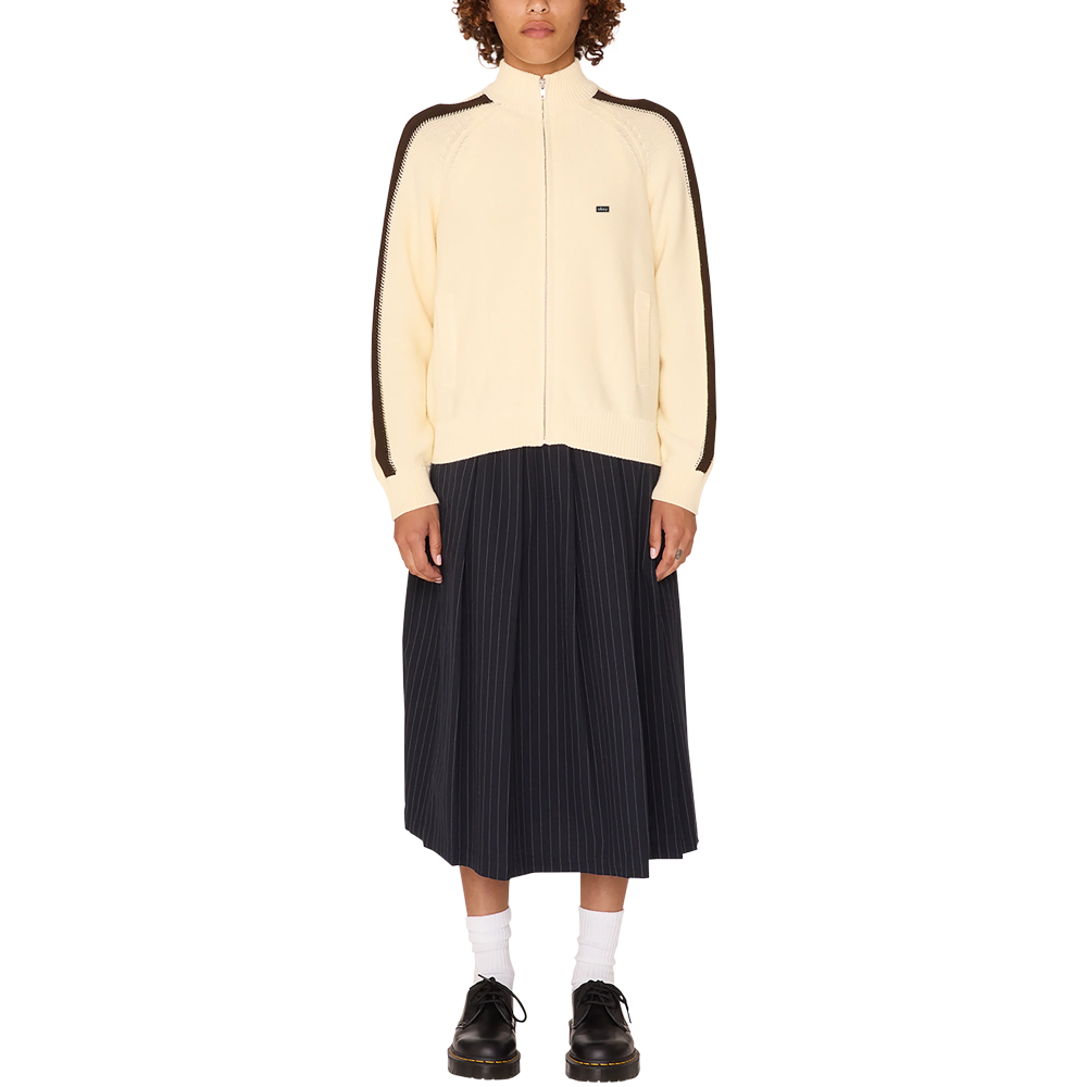 Obey Frenkie Track Sweater - Dove