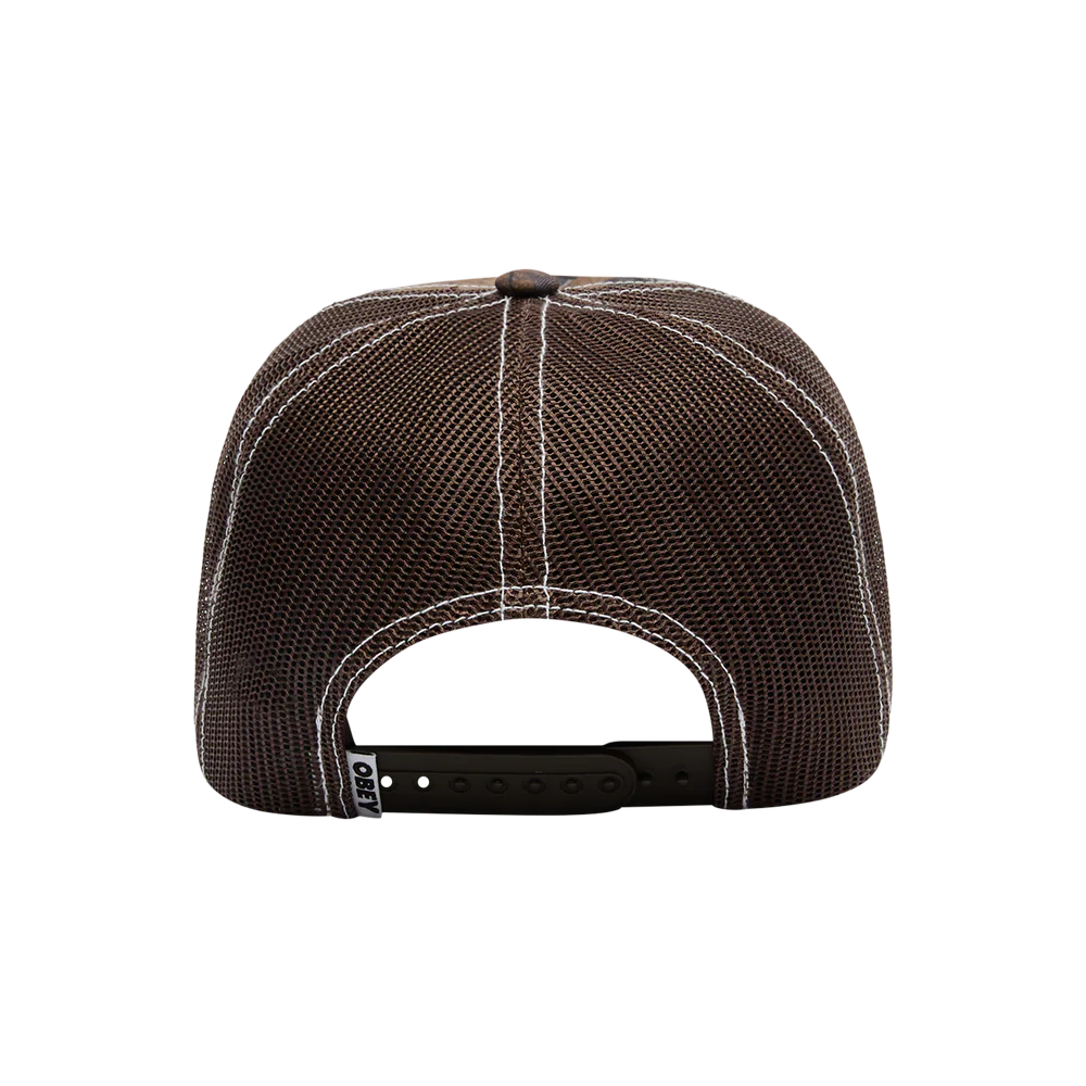 Obey Form Trucker - Fence camo multi