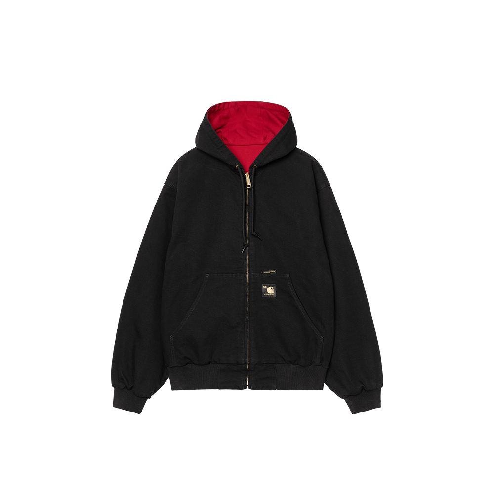 Carhartt WIP 50 Years Anniversary OG Active Jacket - Black / USA Red