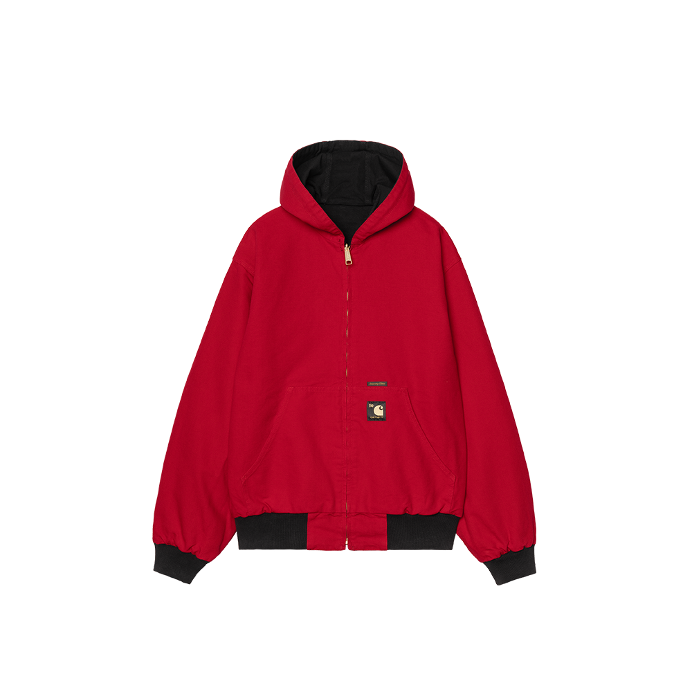 Carhartt WIP 50 Years Anniversary OG Active Jacket - Black / USA Red
