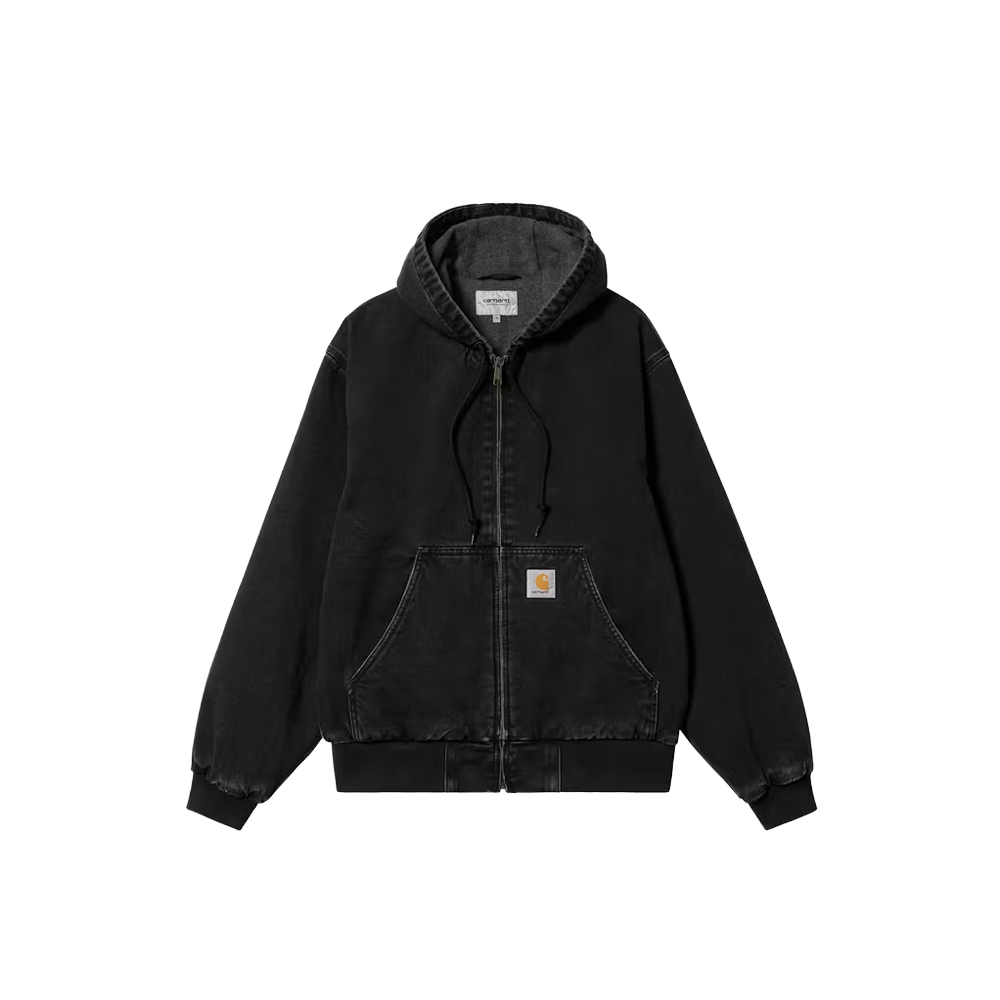 Carhartt WIP OG Active Jacket (Winter) - Black, Stone washed