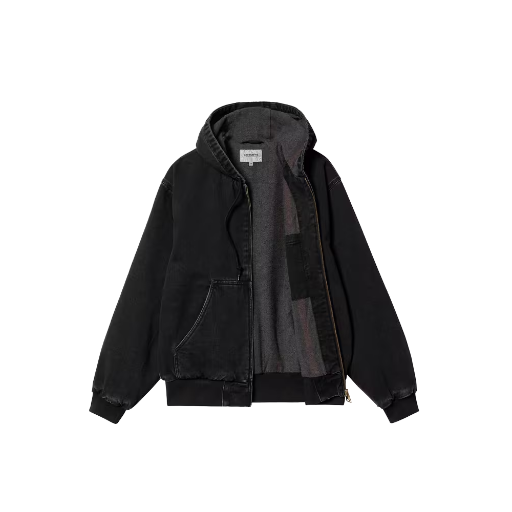 Carhartt WIP OG Active Jacket (Winter) - Black, Stone washed