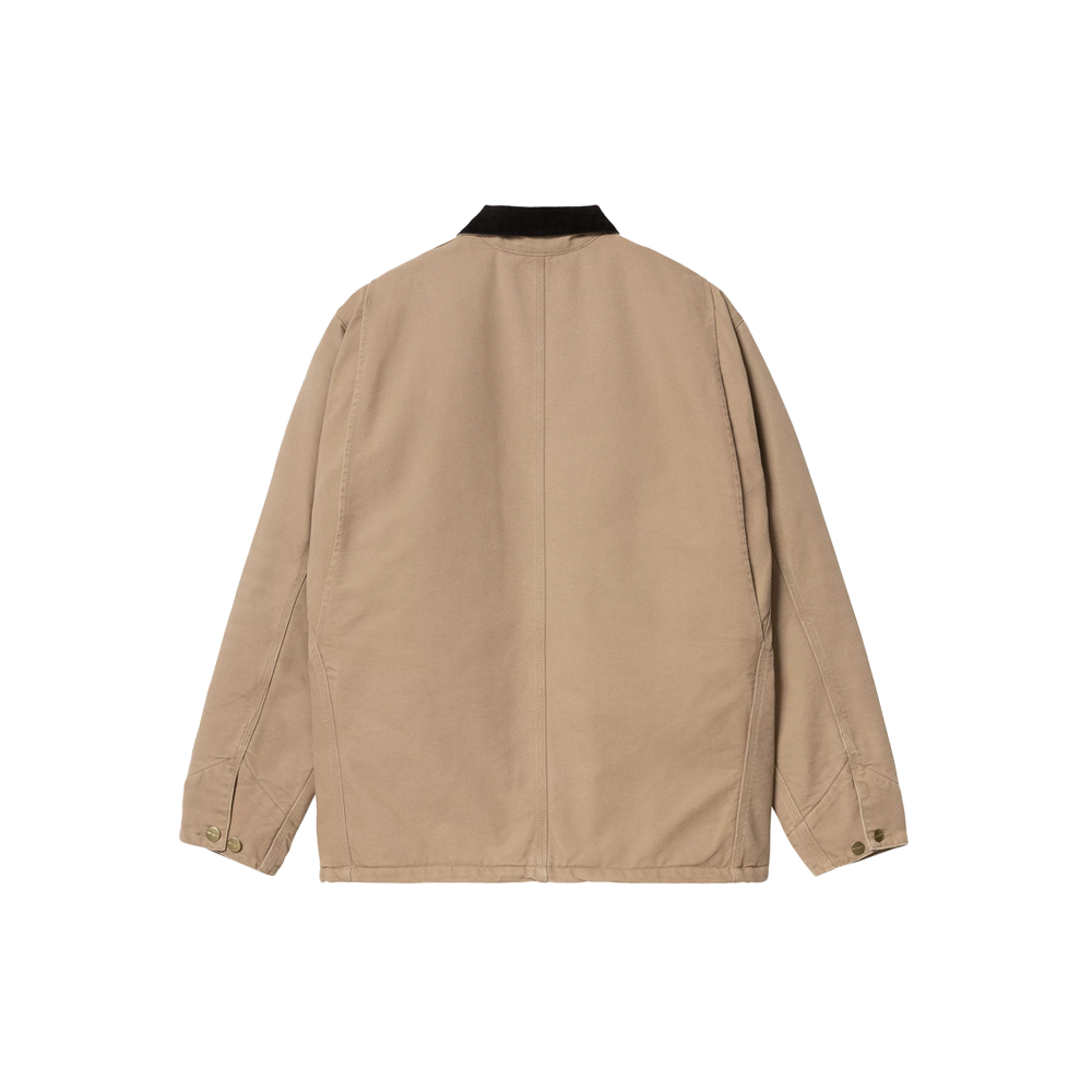 Carhartt WIP OG Chore Coat - Peanut/Black (aged canvas)