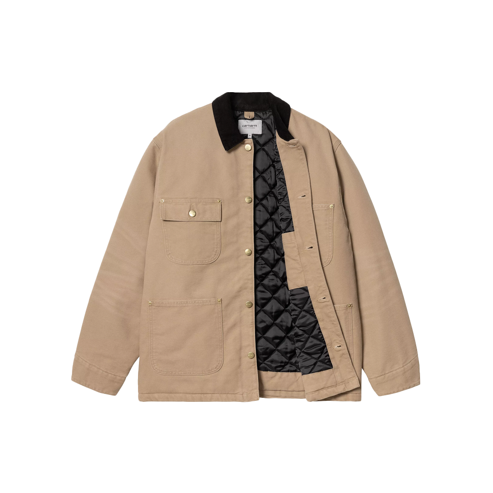 Carhartt WIP OG Chore Coat - Peanut/Black (aged canvas)