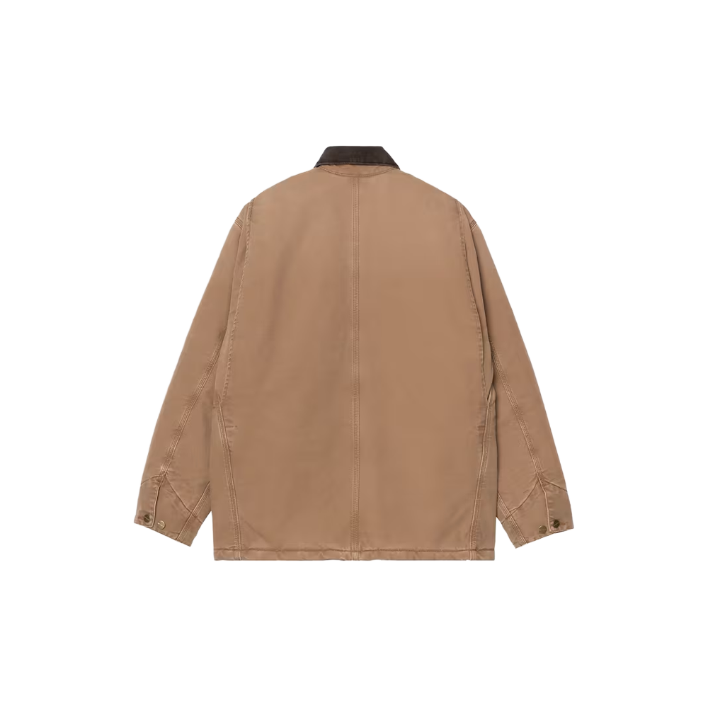 Carhartt WIP OG Chore Coat - Hamilton Brown Stone canvas