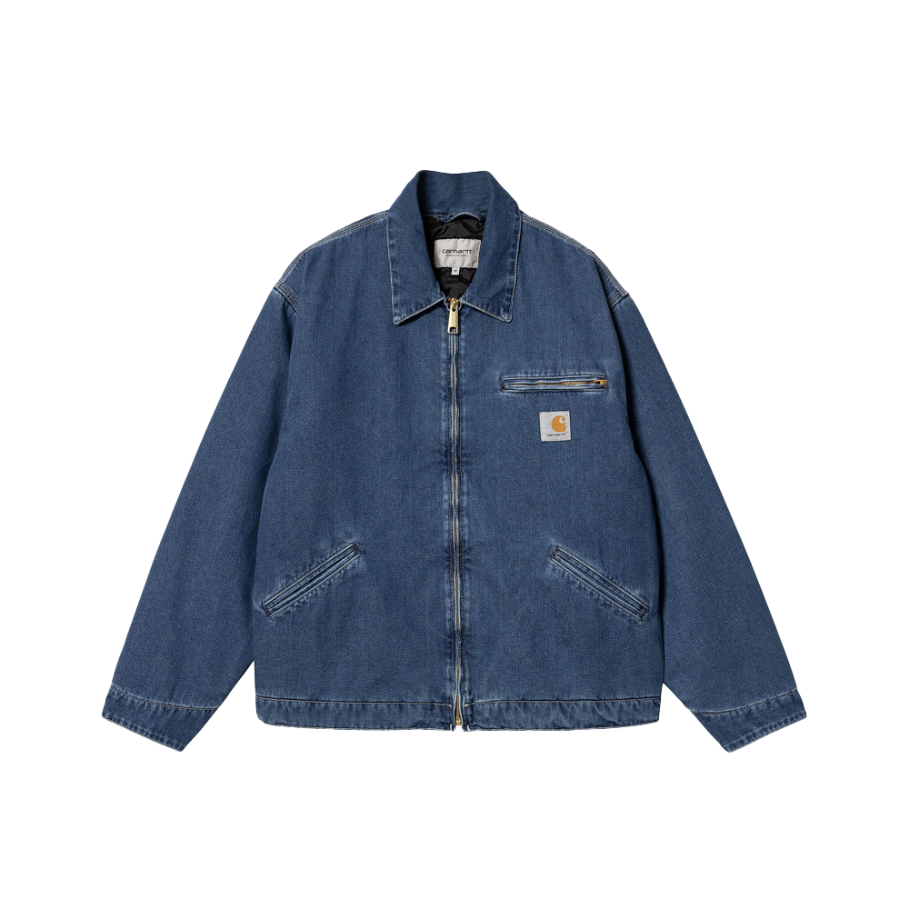 Carhartt WIP OG Detroit Jacket - Blue (stone washed)