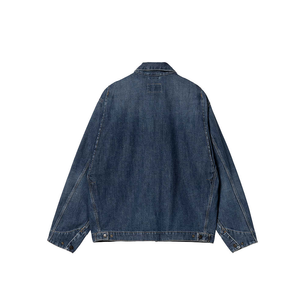 Carhartt WIP OG Detroit Jacket - Blue dark used wash