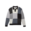 Obey Oliver Patchwork Sweater - Black Multi