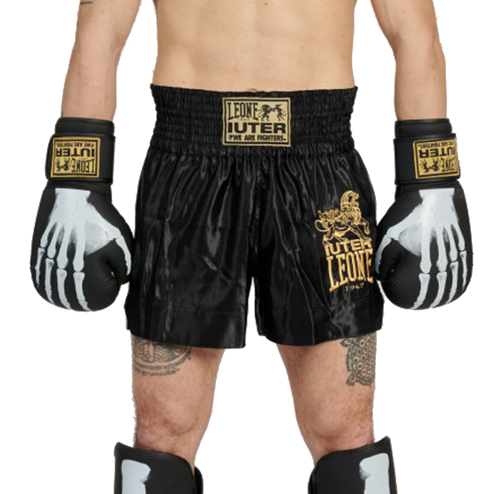 Iuter x Leone panta combat - Black
