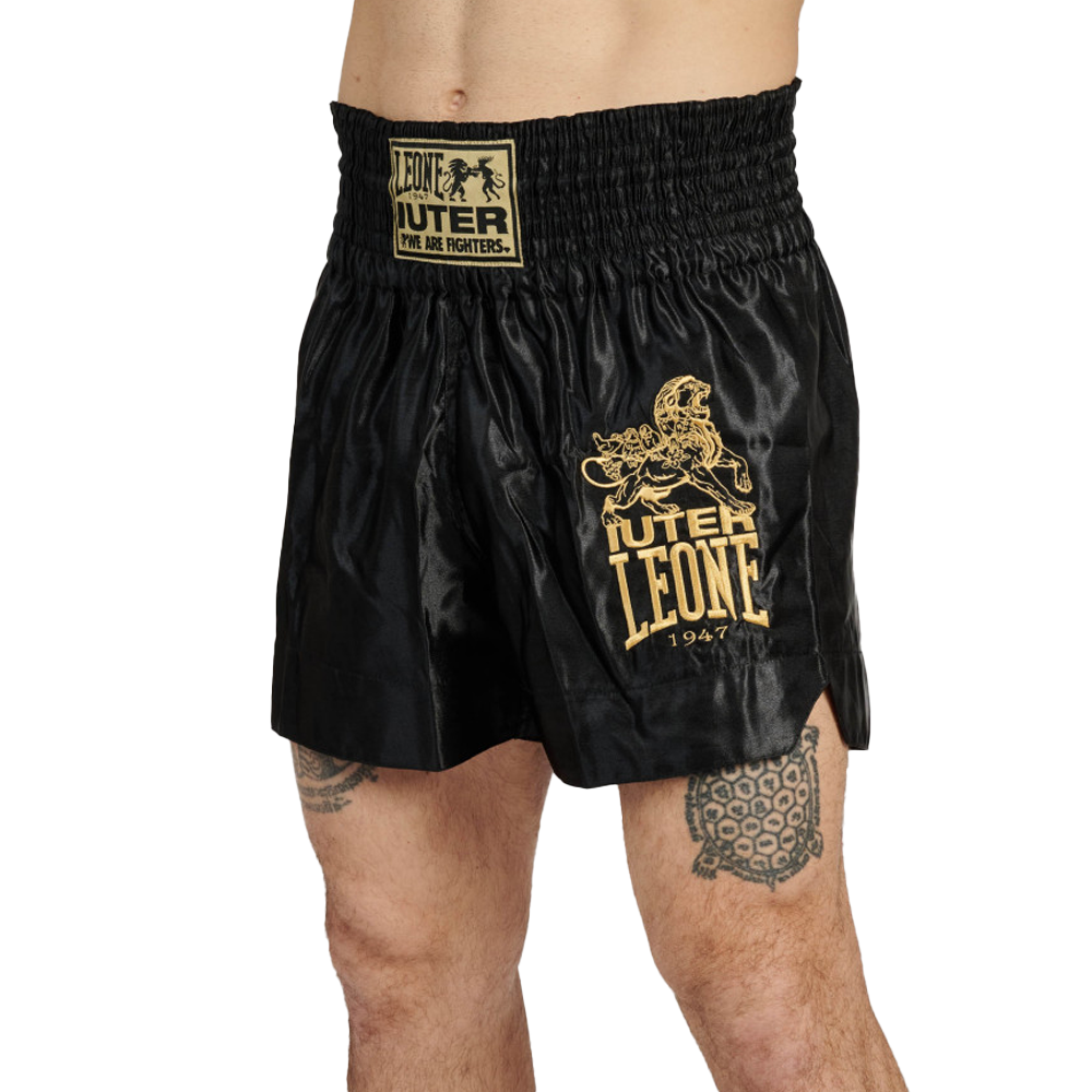 Iuter x Leone panta combat - Black