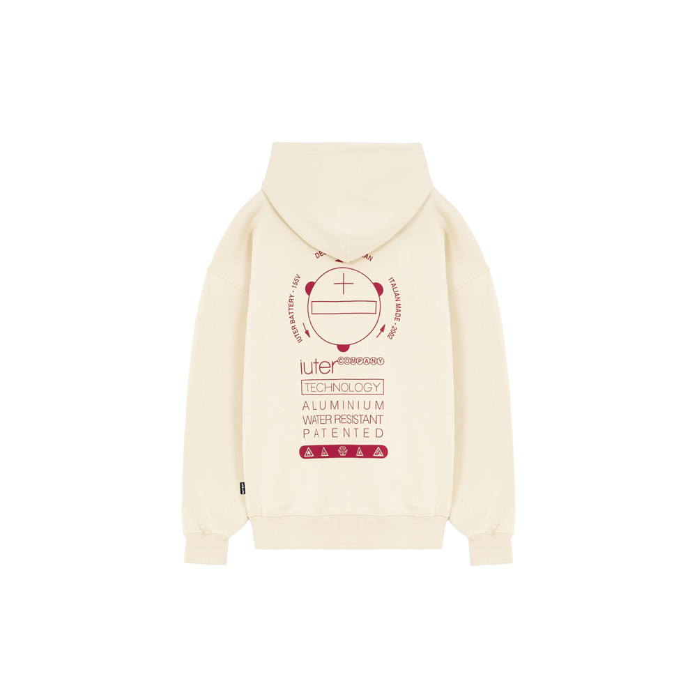 Iuter Patented Hoodie - Cream