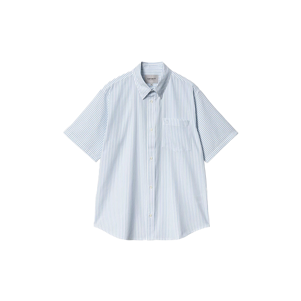Carhartt WIP S/S Phelps Shirt - Bluebird