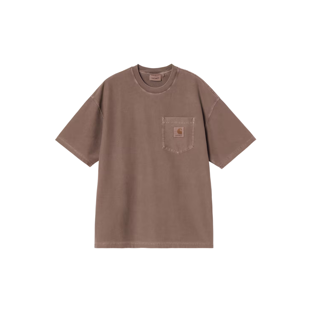 Carhartt WIP S/S Loose Pocket T-Shirt - Tobacco (Garment dyed)
