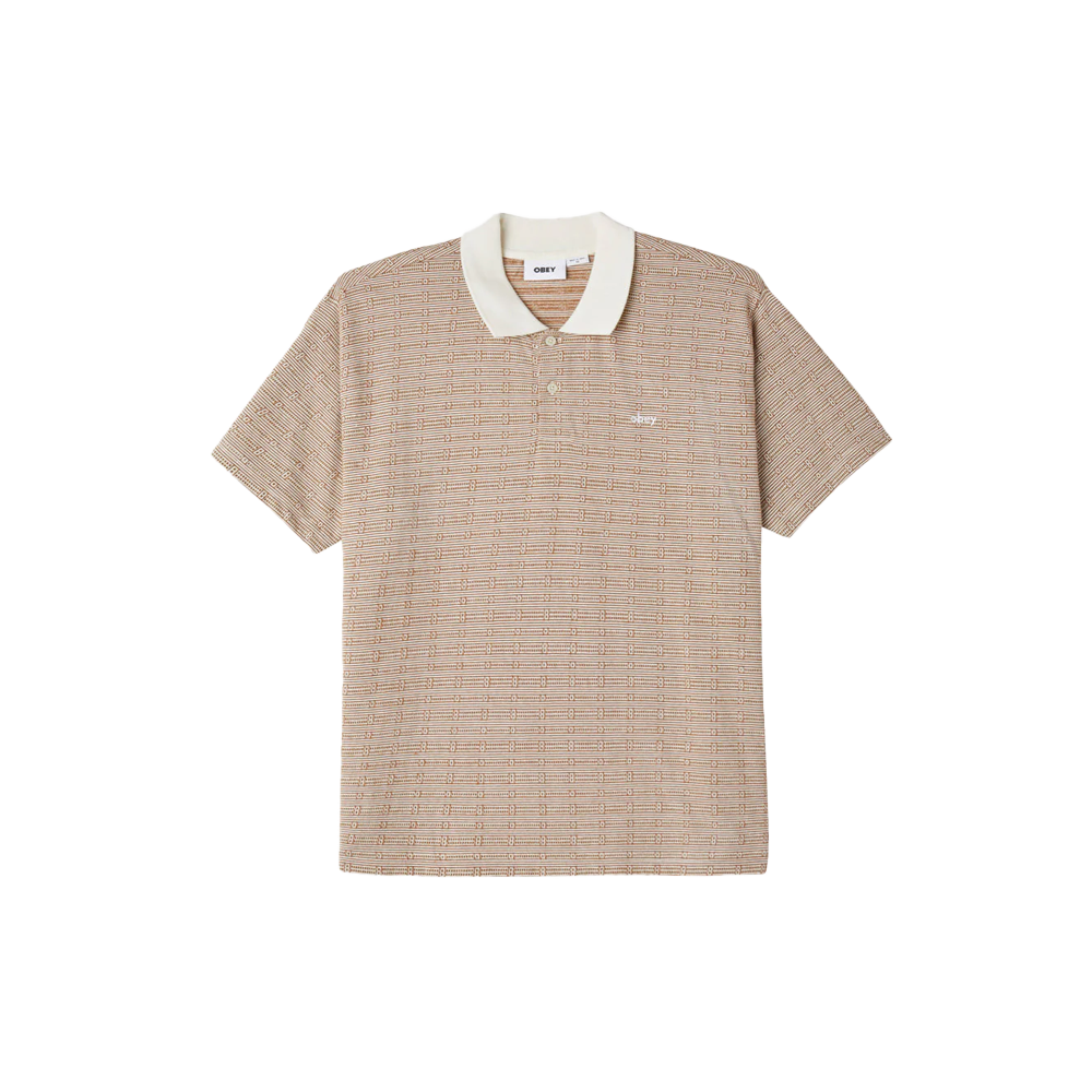 Obey BigWig Materia Polo - Unbleached