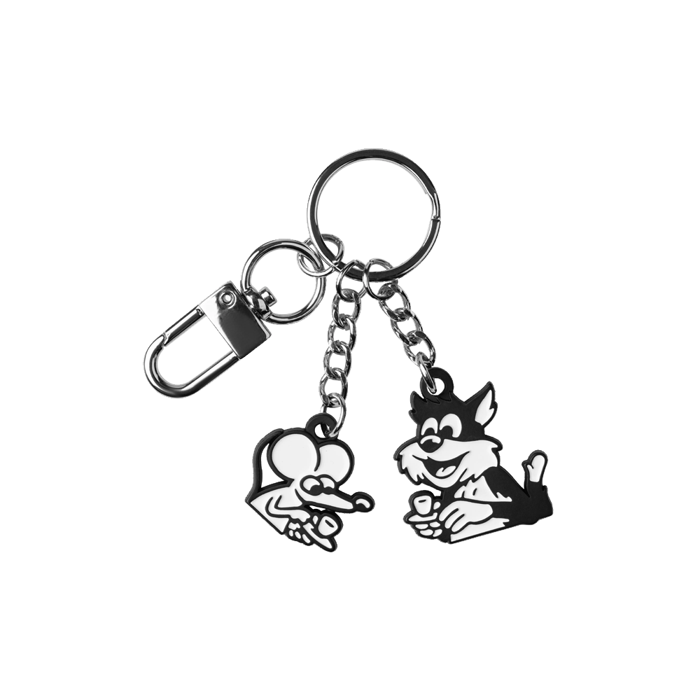 Carhartt WIP Carhartt Coffee Keychain