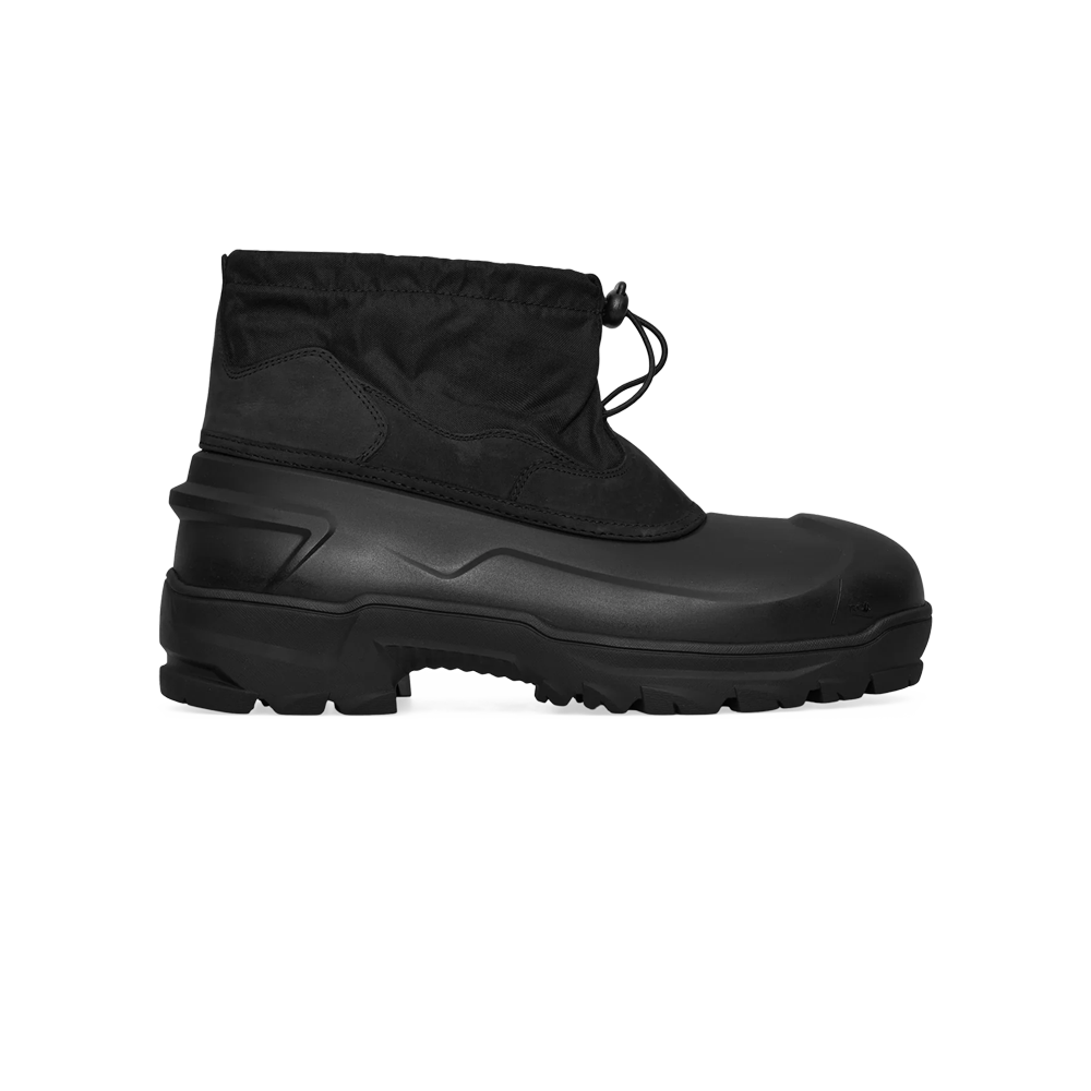 Roa Low Top Rubber Boot - Black