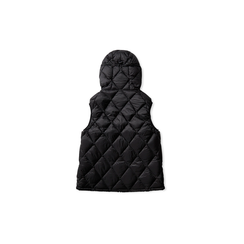 Nuna 800 Fill Power Hooded Down Vest - Black