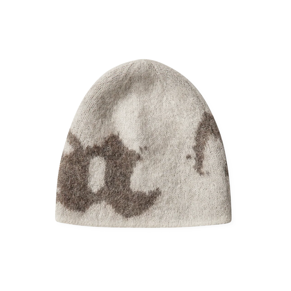 Roa Vortex Mohair Beanie - White