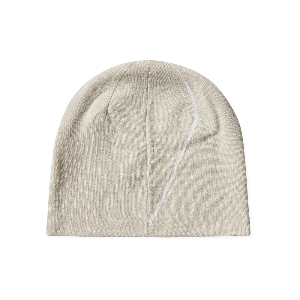 Roa Logo Wool Beanie - Off White