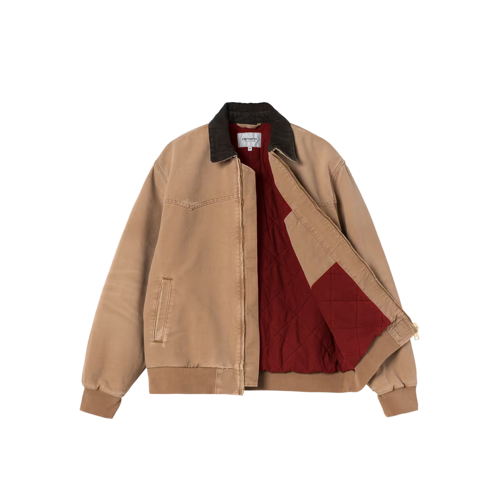 Carhartt WIP OG Santa Fe Jacket -  Hamilton brown, Grind washed