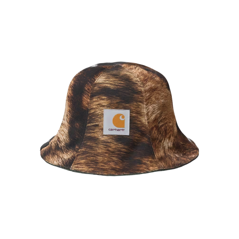 Carhartt WIP Cordura Sauna Hat - Olive / Wild Dog Print