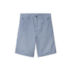 Carhartt WIP Single Knee Short (Aged canvas) - Bay Blue
