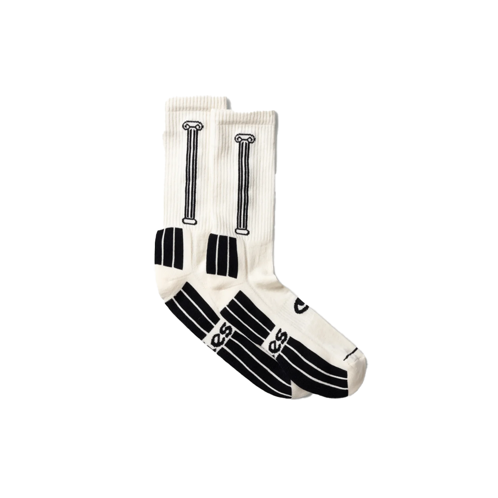 Aries Column Sock - Ecru