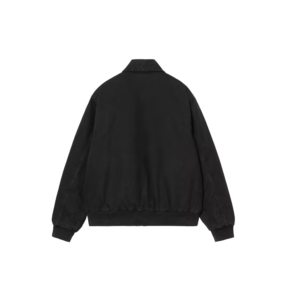 Carhartt WIP Stanton Jacket - Black Stone washed