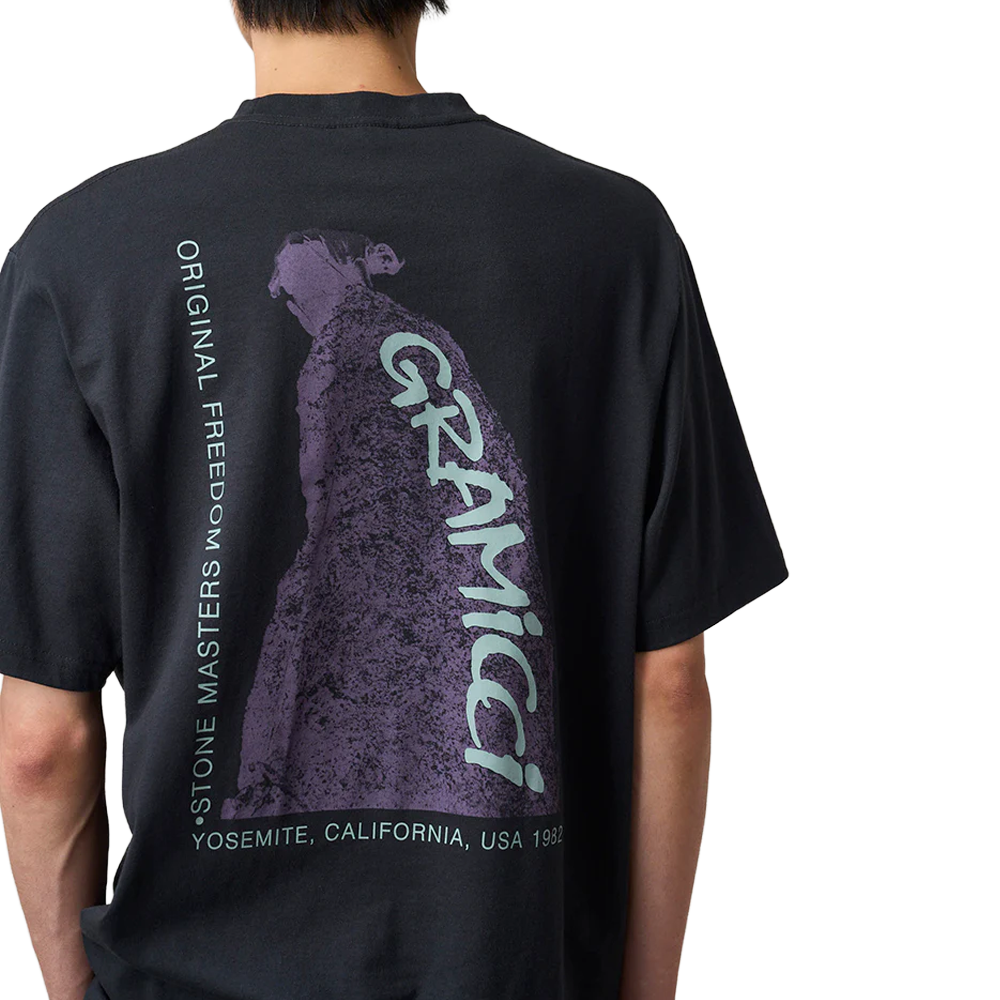Gramicci Stonemasters Tee - Vintege Black