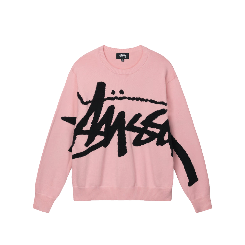 Stussy Stock Sweater - Pink