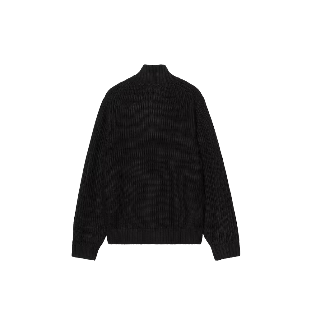 Carhartt WIP Detroit Half Zip Sweater - Black