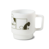 Carhartt WIP Assemble Glass Mug - White/Plant
