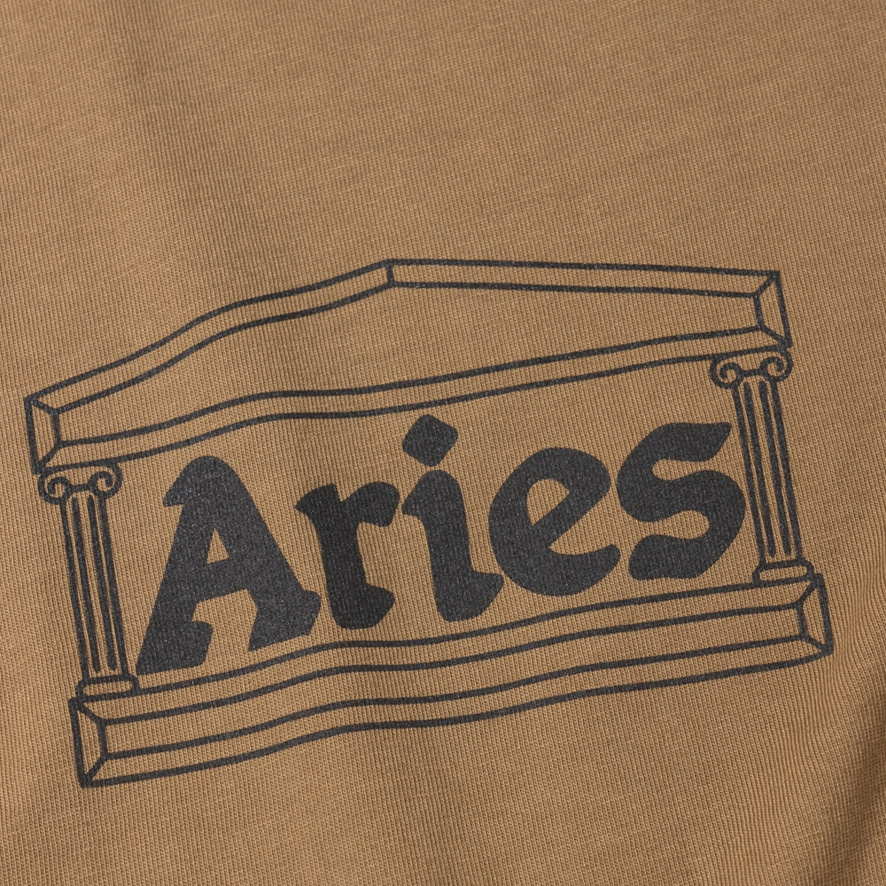 Aries Temple SS Tee - Camel