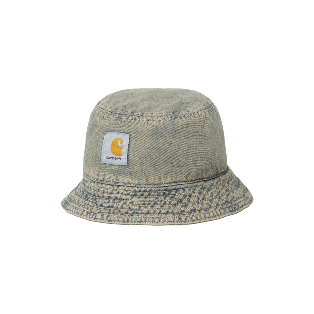 Carhartt WIP Tigan Bucket Hat - Blue / Leather