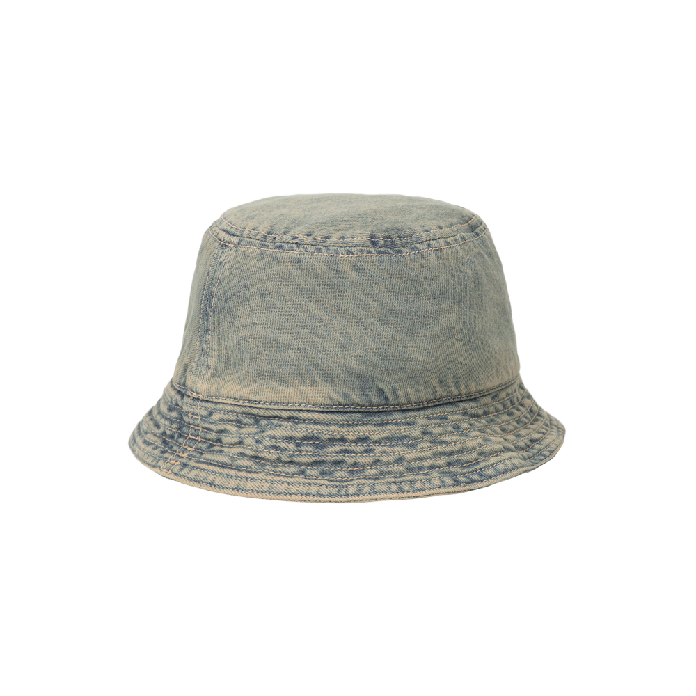Carhartt WIP Tigan Bucket Hat - Blue / Leather