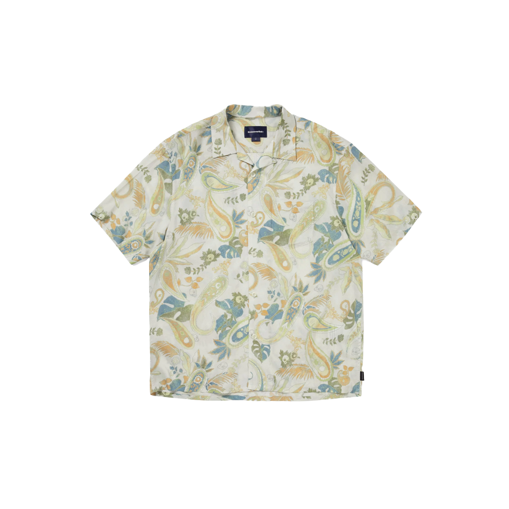 This Is Never That Weird Paisley S/S Shirt - Ivory