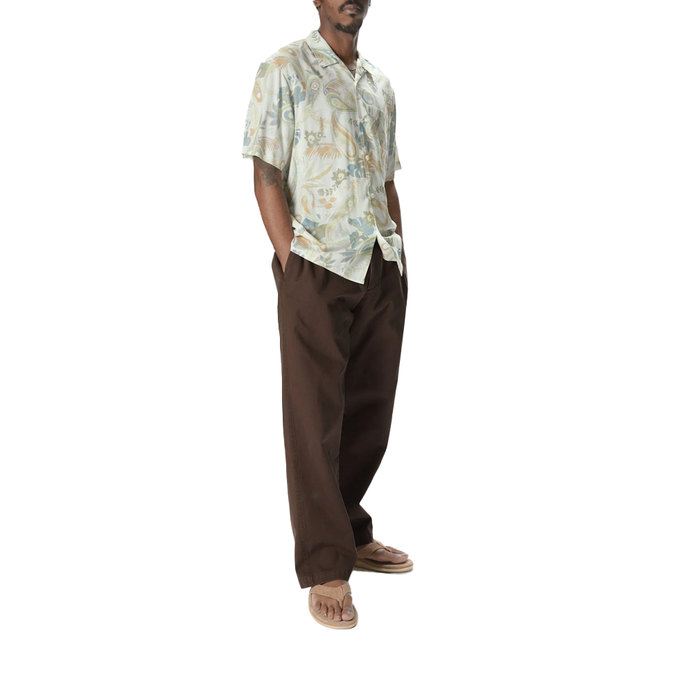 This Is Never That Weird Paisley S/S Shirt - Ivory