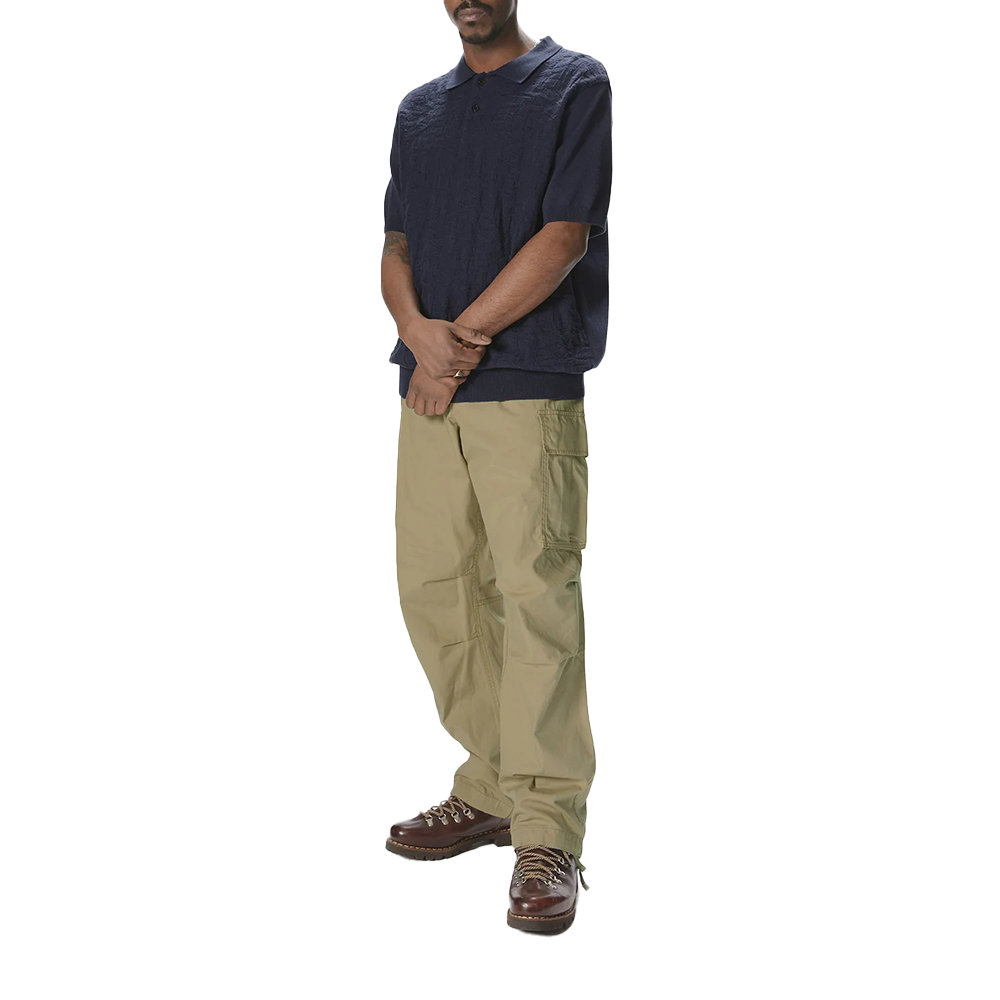 This Is Never That Stacked TNT SS Knit Polo - Navy