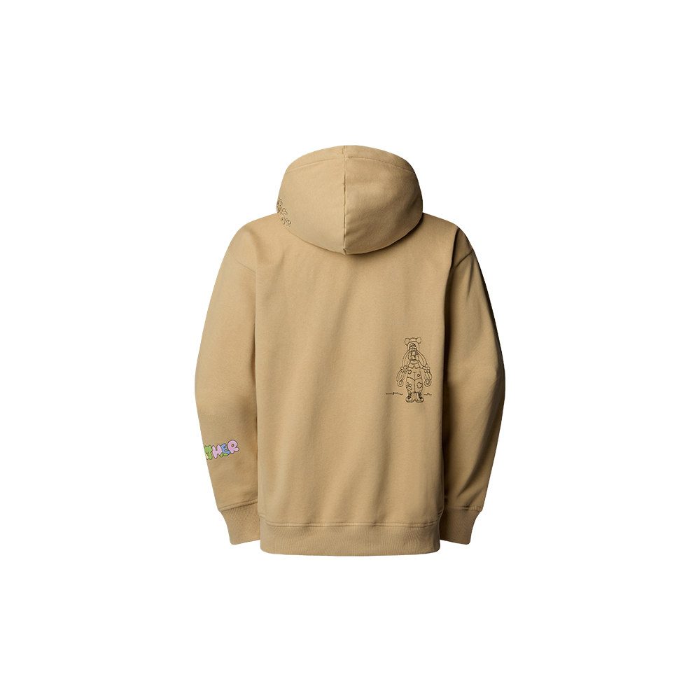 The North Face Mountain Cleanup Oversized Hoodie - Khaki Stone