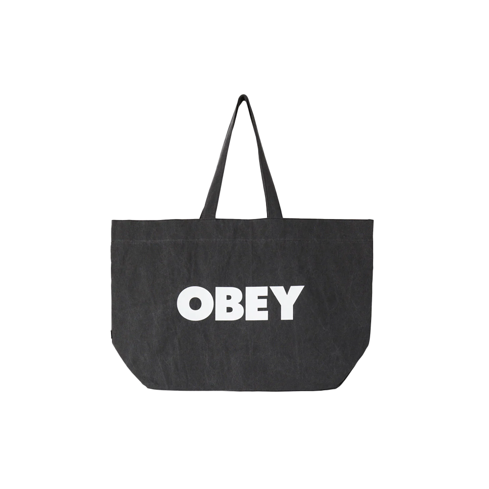 Obey Pig. Dyed Tote Bag - Black