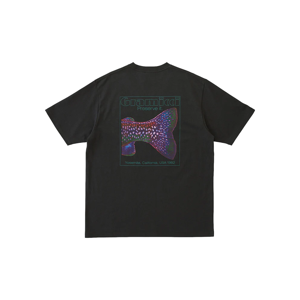 Gramicci Trouttail Tee - Vintage Black