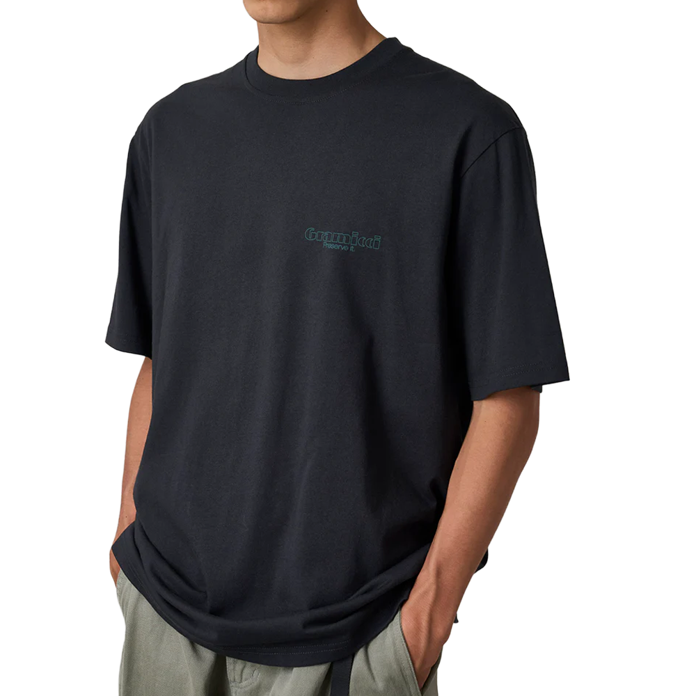 Gramicci Trouttail Tee - Vintage Black