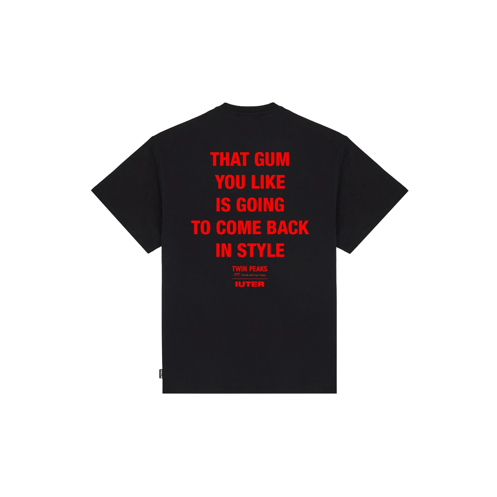 Iuter Twin Peaks: Lodge Tee - Black
