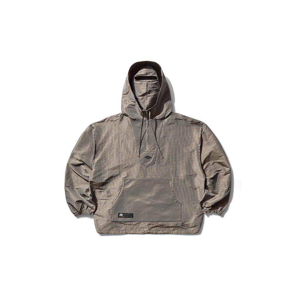 Umbro Masked check Anorak - Beige Black