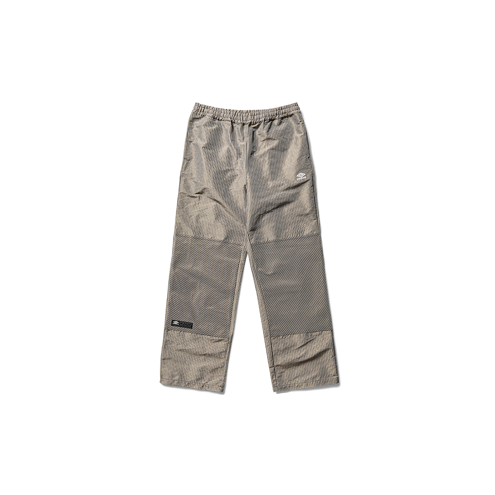 Umbro Check Track Pants - Beige Black