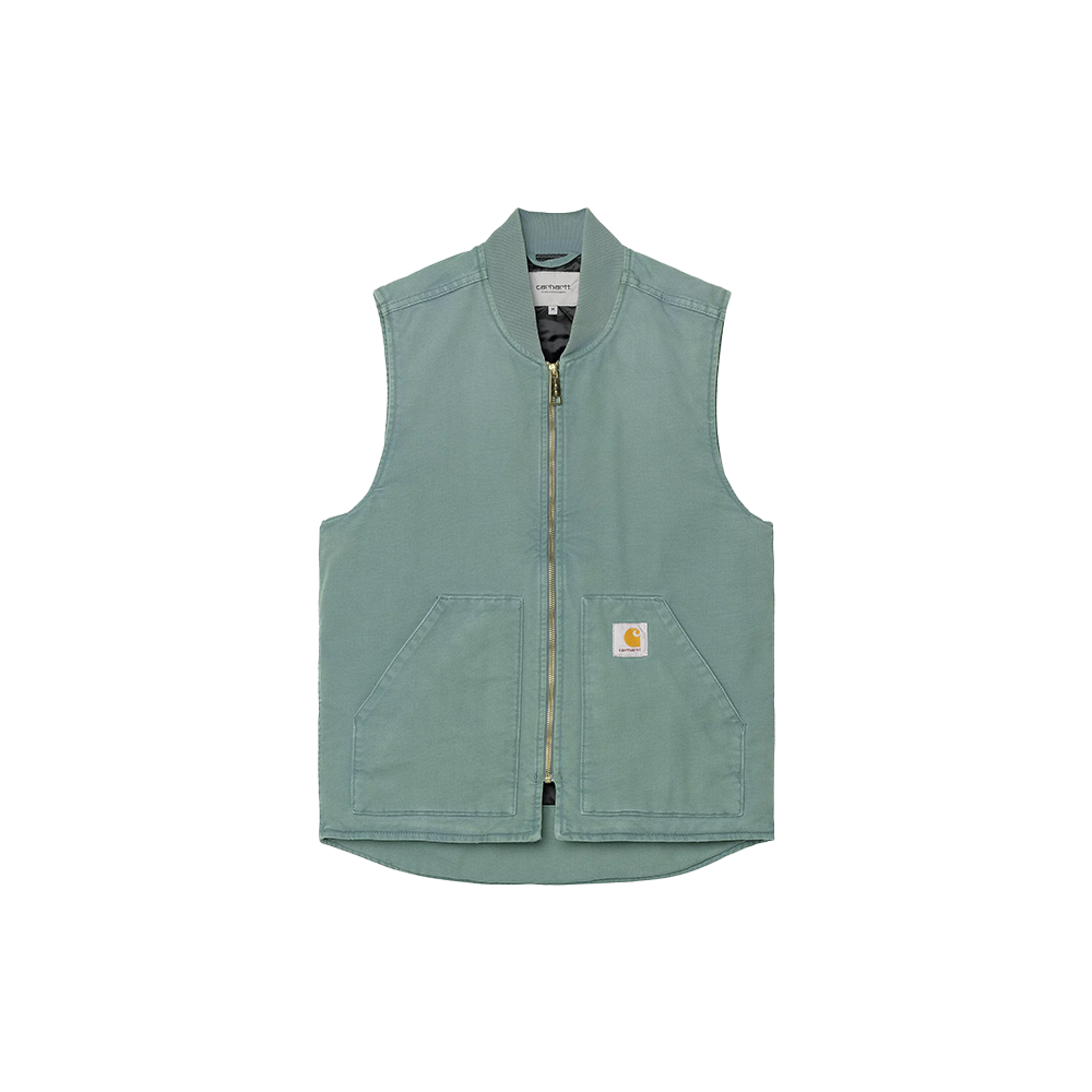 Carhartt WIP Classic Vest - Silver Pine (stone canvas)