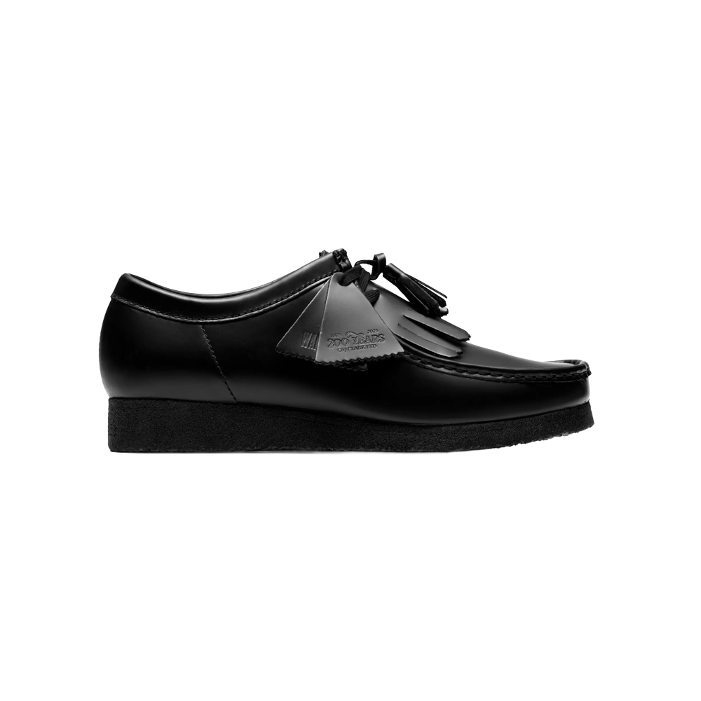 Clarks Wallabee - Black Leather