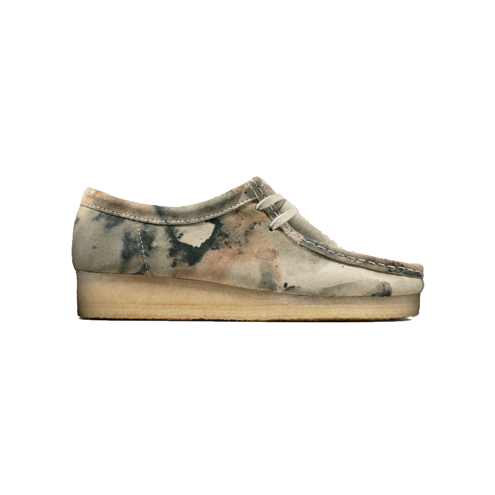 Clarks Wallabee - Camouflage Off White