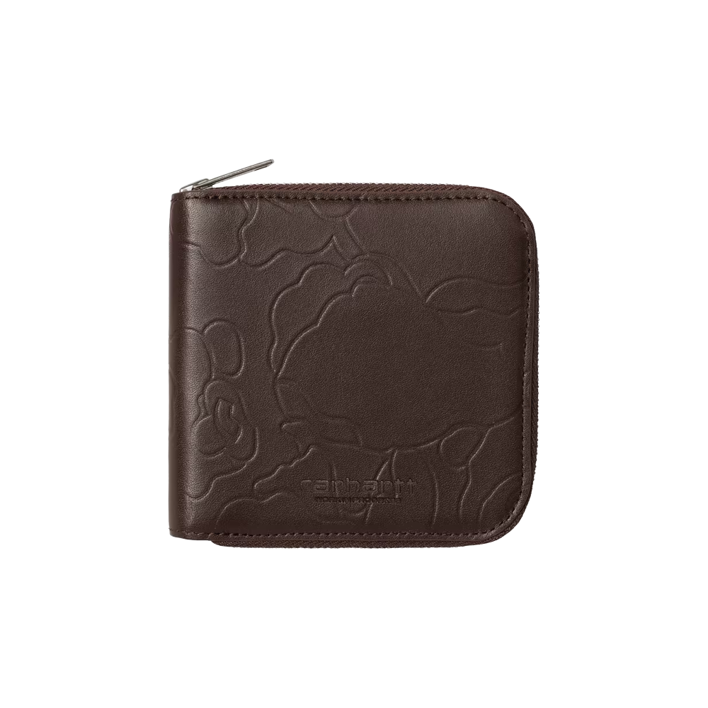 Carhartt WIP Camo Duck Wallet - Palisander/Silver